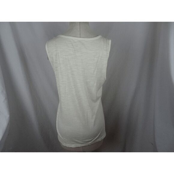 Chico's Shine Sequin Women Tank Top Size 2 - Picture 3 of 9